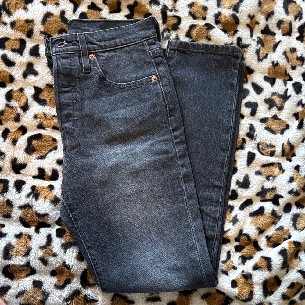 Levi's 501 Charcoal Skinny Jeans for Women